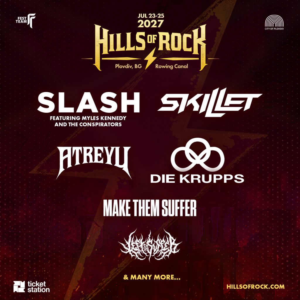 Hills Of Rock обявява първите шест имена за 2027